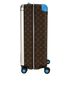 Horizon 55, &pound;1,850, Handbags, Blue/Brown, Canvas, Side view